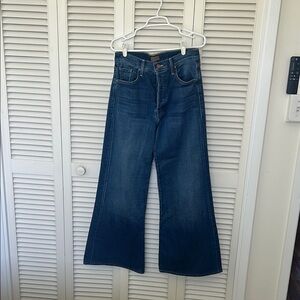 Women's Blue Flared Jeans
